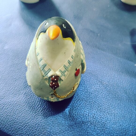 Penguins going to work. Six Miniature tradesmen, a doctor, postman, fireman, etc - Picture 5 of 9